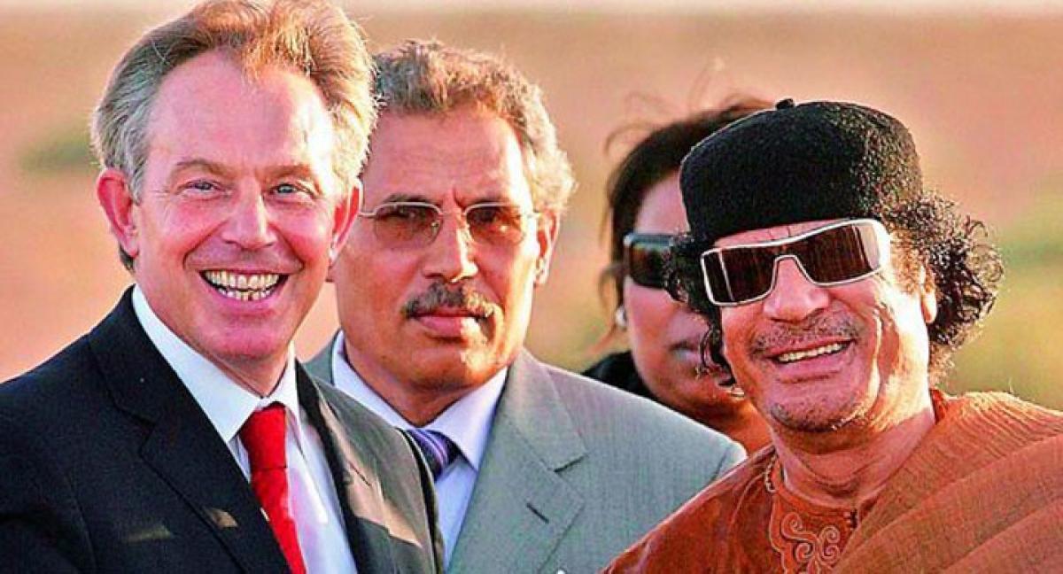 British MPs to question Tony Blair over Gaddafi ties